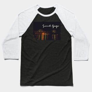 Bridge into Downtown Savannah, Georgia Baseball T-Shirt